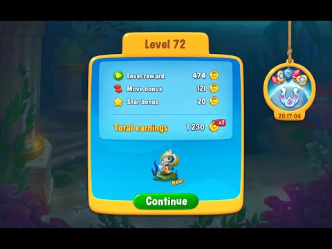 Fishdom Level 72
