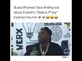 Busta Rhymes Surprised😳 When Asked ABout Erykah Badu's P🍑 Incense