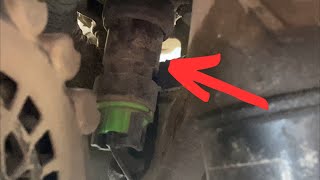 Engine Oil Pressure Switch Cadillac SRX 3.0L 2010-2016 Location and Replacement