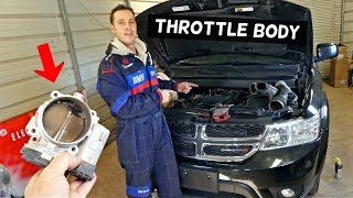 DODGE JOURNEY THROTTLE BODY REPLACEMENT  FIAT FREEMONT THROTTLE BODY