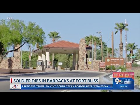 Soldier dies in barracks at Fort Bliss
