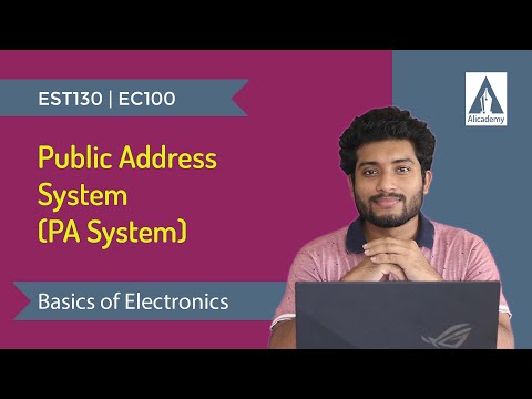 Public Address System | PA System | Basics of Electronics | KTU | Malayalam