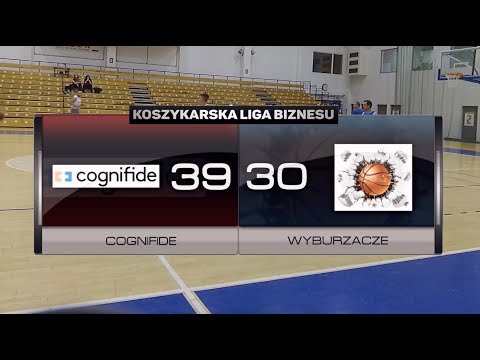 Cognifide vs Wyburzacze - IX kolejka - II Liga Poznań - Koszykarska Liga Biznesu