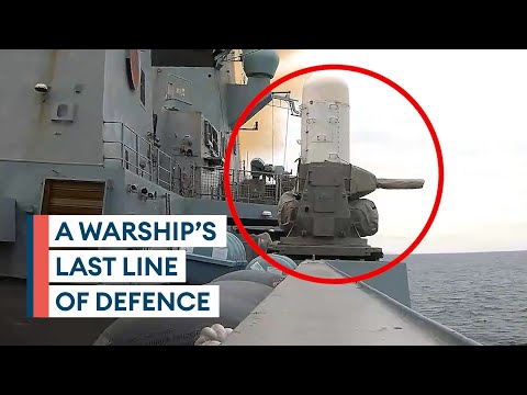 Phalanx Gatling gun: The last line of defence for Royal Navy warships
