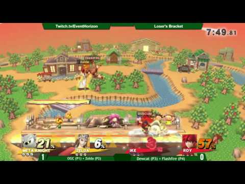 Construct 52 - OGC+Zolda vs Dewcat+Flashfire - Smash 4 Doubles LB