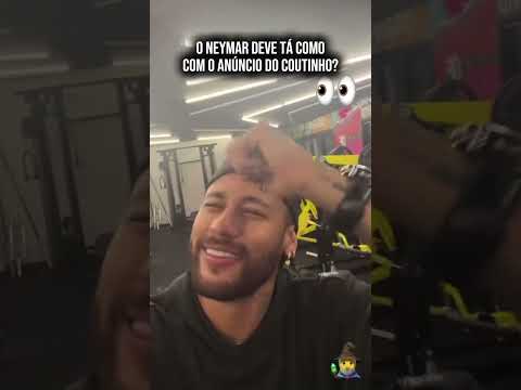 SERÁ QUE O NEY TÁ EMPOLGADO COM O ANÚNCIO DO COUTINHO NO SANTOS? #shorts