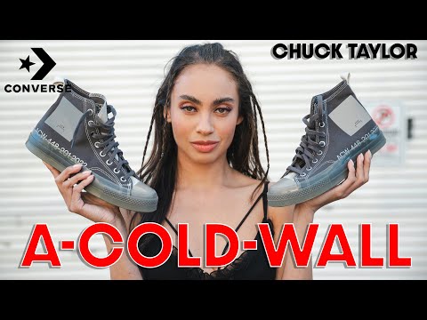 The CONVERSE x A-COLD-WALL Chuck Taylor High is a fashionable choice!  Review and How to Style