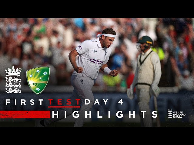 Broad Sets Up Dramatic Last Day! | Highlights – England v Australia Day 4 | LV= Insurance Test 2023