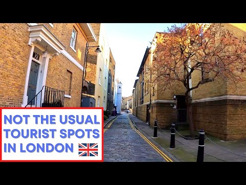 Relaxing Sunday Morning WALK | Blackwall Basin, Coldharbour | Ambience Sounds #canarywharf #london