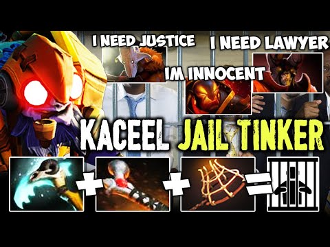 Kaccel Offlane Tinker With No Escape Build - New Meta Jail Tinker Dota 2