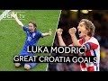 LUKA MODRIĆ: GREAT CROATIA GOALS