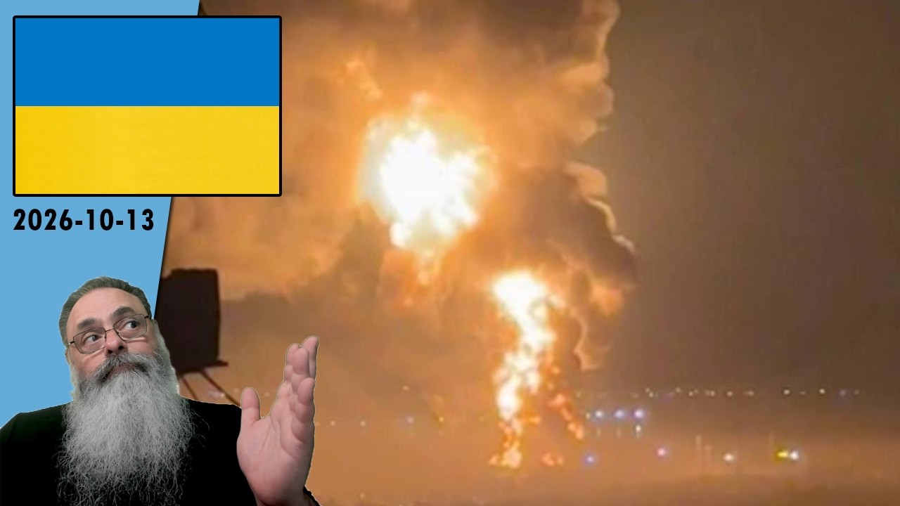#Ucrânia 2026-10-13: RÚSSIA continua ATACANDO USINAS ELETRICAS UCRANIANAS e UCRÂNIA REVIDA