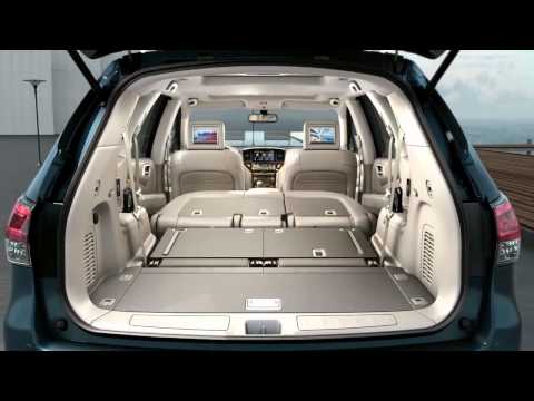 Nissan Pathfinder (2013). Asientos 2ª y 3ª fila. Maletero.