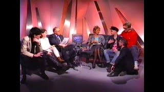 Sykurmolarnir - viðtal 1988 - Sugarcubes interview Icelandic television.