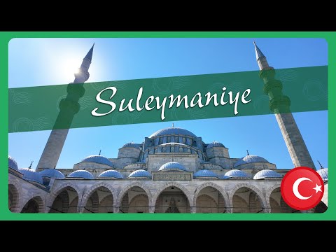 Suleymaniye Mosque 🕌 and Imperial Tombs 🪦 ISTANBUL 🌇 Video Tour 4K 60fps