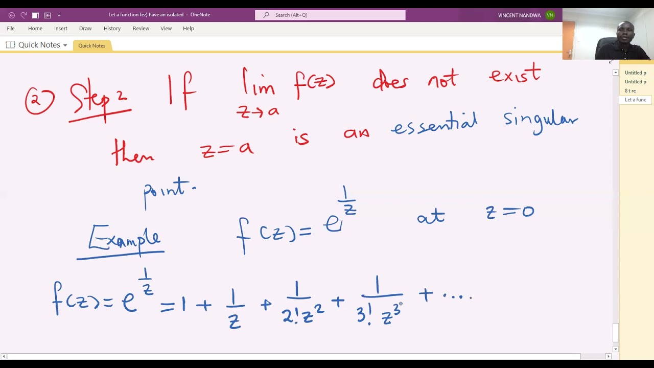 Working Rule for Finding Singularities