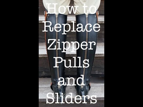 How to Replace Zipper Pulls and Sliders