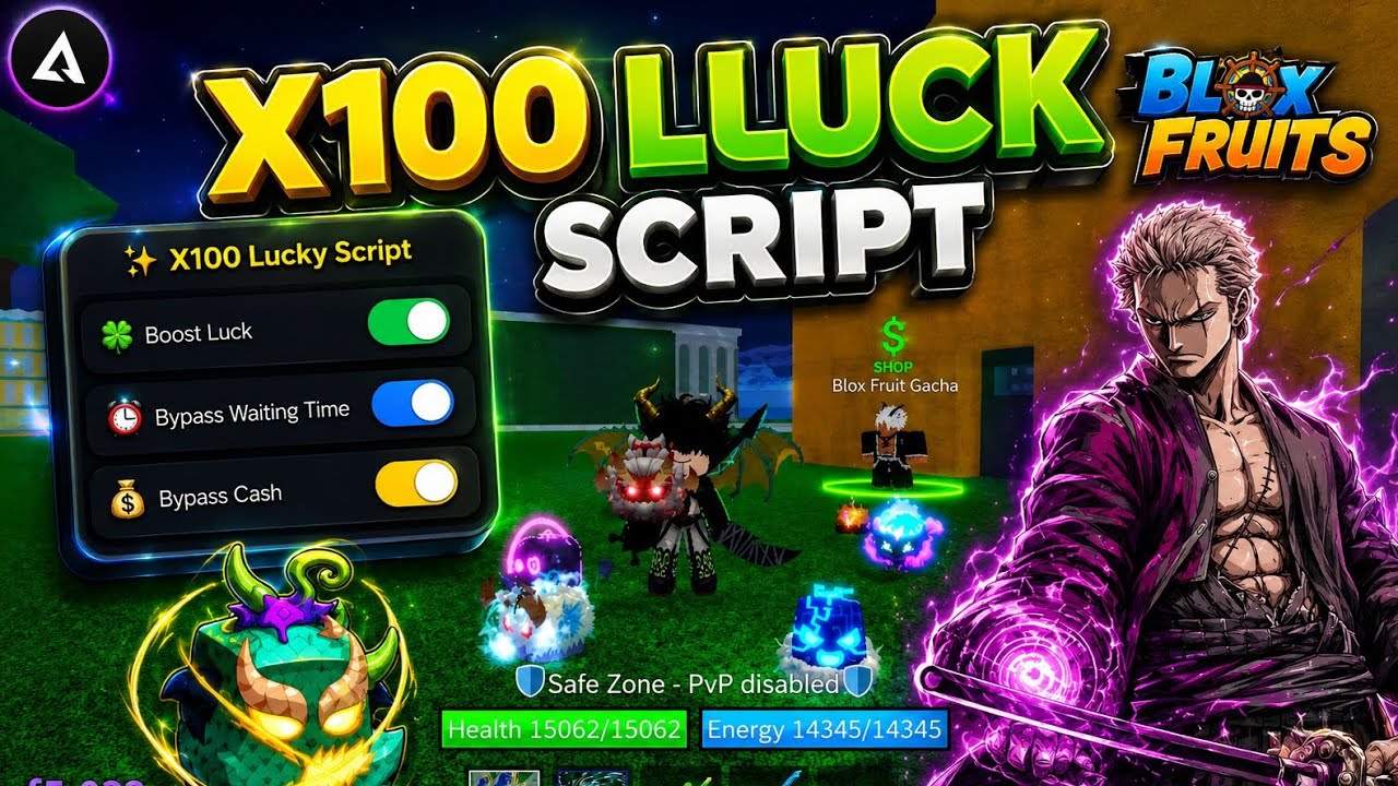 Blox Fruits X100 Luck