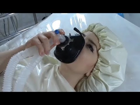Administer CPR with Oxygen to Hud under Anesthesia Lady Girl! Present by Oxygen_mask2 