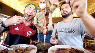 All You Can Eat BRAZILIAN STEAKHOUSE in RIO!! Assador Flamengo | Rio de Janeiro, Brazil