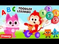 Toddler Learning Counting, Shapes, ABC, First Words For Kids, Toddler Videos  ️🎨🖌 Monkey Junior