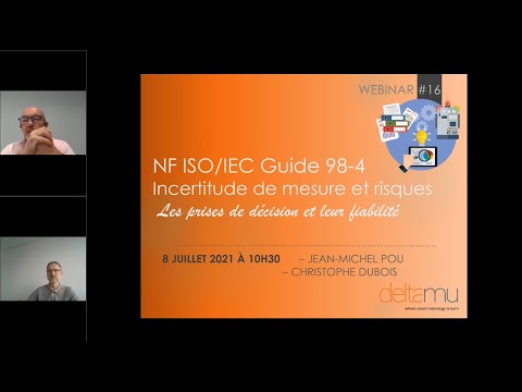 Webinar #16 : ISO 98-4 : Incertitude de mesure et risques