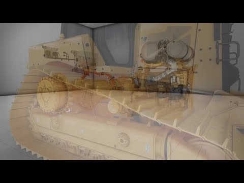 D6 XE電気駆動システムの内部