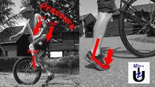 preview picture of video 'På enhjuling del 27 - Free mounting a unicycle (tutorial)'