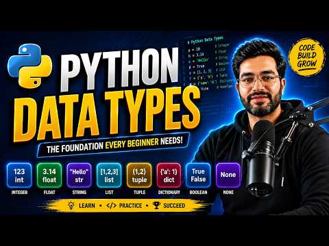 Python Data Types Explained Complete Beginners Guide 🐍 Learn Python