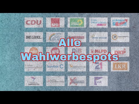 Alle Wahlwerbespots zur Bundestagswahl 2021