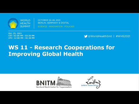 WS 11 - Research Cooperations for Improving Global Health