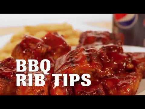 Happy's Pizza - $11.95 BBQ Rib Tips