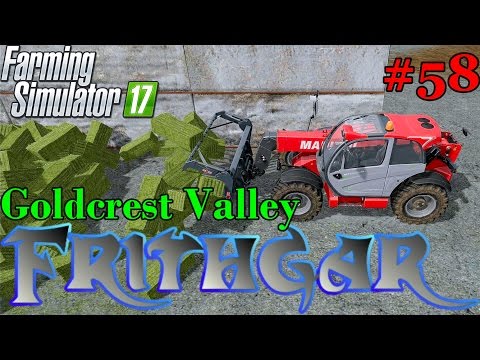 Let's Play Farming Simulator 2017, Goldcrest Valley #58: A Brand New Manitou!