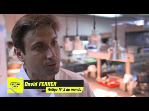 David Ferrer e Richard Gasquet visitam o chef Miguel Rocha Vieira (Fortaleza do Guincho)