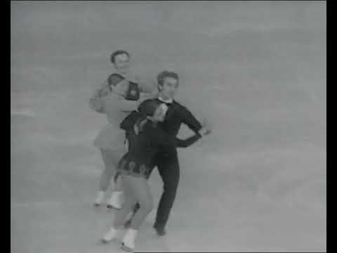 Judy Schwomeyer & Jim Sladky with Angelika & Erich Buck - 1971 Worlds Compulsory Dance Exhibition