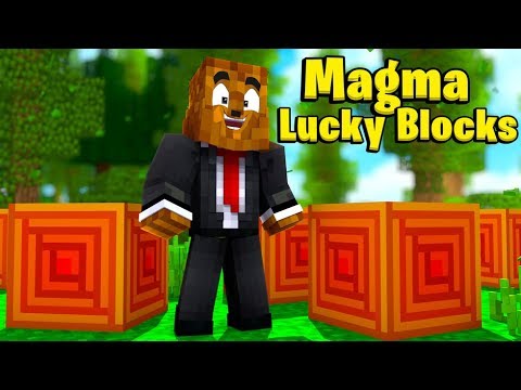 Minecraft King Of The Hill Magma Lucky Block Battle - Minecraft Modded Minigame | JeromeASF