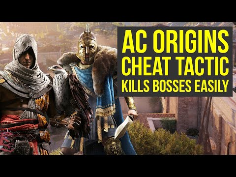 Assassin's Creed Origins Has A CHEAT TACTIC To Easily Kill Bosses (AC Origins Gameplay)