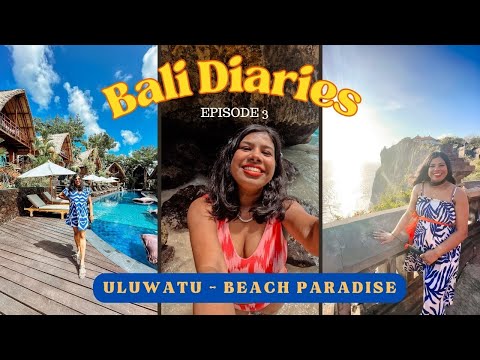 Bali Diaries 2023 🌴 | Exploring Uluwatu - Kecak dance, Suluban Beach & more 👙☀️
