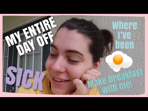 we're all sick here + make breakfast with me! | a GOOD day off PART 1 OF 3 | disney college program