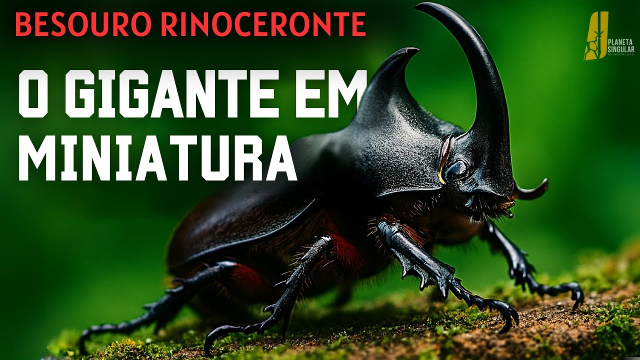 Besouro Rinoceronte - o inseto capaz de erguer 850 vezes seu próprio peso |  Documentário HD