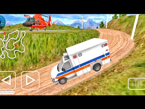 Helicopter Ambulance Rescue Game - Ambulance Car Driving Simulator Gameplay - Android Games