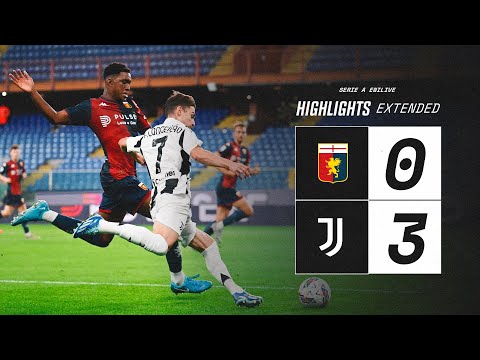 Genoa 0-3 Juventus | EXTENDED Highlights Serie A | Vlahovic & Conceição decisivi al Ferraris