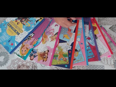 📚Présentation coloriages magiques Disney📚