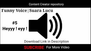 Download lagu Sound effect lucu Eeyyy / HEYYY | efek suara lucu | Funny sound effect # 5 mp3