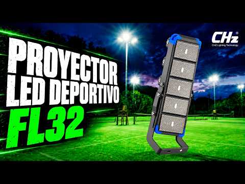 Ilumina cada jugada con el proyector FL32 | CHz Lighting Technology Spain