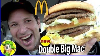 McDonald's® | DOUBLE BIG MAC® Review 💪🍔 | Peep THIS Out! 😋