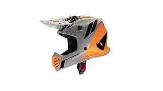 UFO Prilba detská KOREY 2024 sivá/oranžová