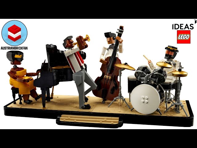 Vídeo relacionado con Lego Ideas Jazz Quartet 21334 - Bloques de construcción con Escenario para Construir con Figuras de músico de 4 Bandas, Incluye Piano, Contrabajo, Trompeta e Instrumentos de batería, Gran exhibición