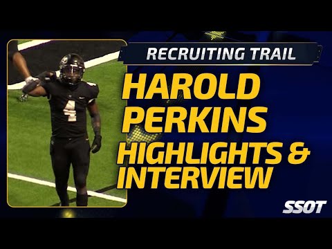 5 Star Linebacker Harold Perkins is also a Huge Part of the Cy Park Offense