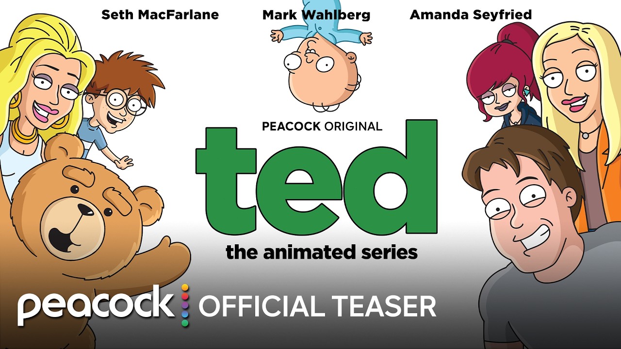 TED: The Animated Series | Official Teaser | Peacock Original - YouTube